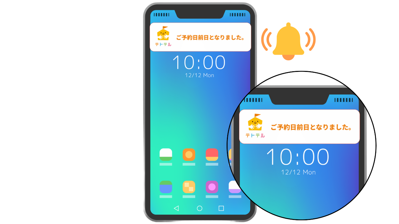 リマインド通知イメージ
